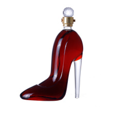 Handmade Borosilicate Glass Wine Decanter. High-Heeled Shoes